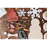 Christmas Build A Snowman Set